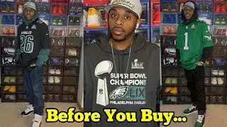 Philadelphia Eagles Jalen Hurts Nike Kelly Green Super Bowl LIX Jersey Review