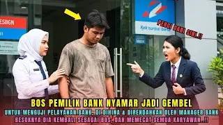 Gembel Ini Dihina Saat Buka Tabungan, 24 Jam Kemudian Seluruh Pegawai Bank Dipecat!