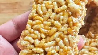 Healthy murmura bars ||  बाज़ार से भी बढ़िया बनकर तैयार हुए #food #viral #murmurarecipe #viralvideos