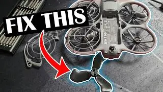 Замена пропеллеров на DJI Neo 2: не допускайте этой ошибки!