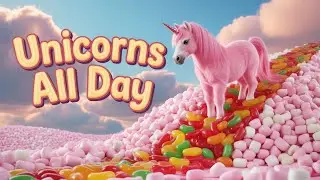 Fluffy Unicorn Song | A Magical Adventure for Kids | Bright Bubbles