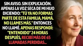 Mi Hijo Me Cortó De La Familia En Un Audio 💔… Y Mi Reacción Fue Más Fuerte De Lo Que Él Esperaba