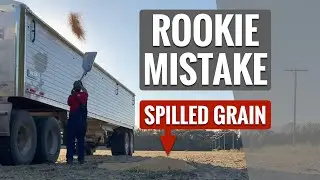 Hopper Bottom Left Open - Grain Spill - Rookie Farmer