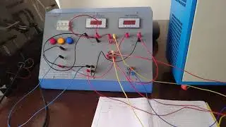 Expt5  Measurement of three phase power using two wattmeter method