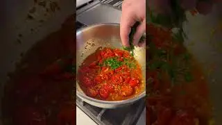 Branzino with Tomato Sauce