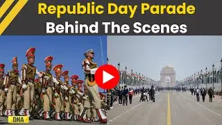 Republic Day 2026: Preparations Underway At Kartavya Path Ahead Of 77th Republic Day Parade | Delhi