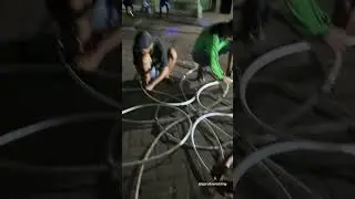 Kreatif Kang Dekor Membuat Dekorasi Pernikahan Menggunakan Pipa Elastis #shots