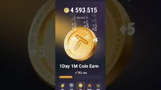 Tap Swap 1 Day 1M Coin Earn #tapswap