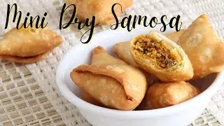Mini Dry Samosa | हल्दीराम जैसे खस्ता मसाला समोसा | Bikaneri Samosa | Cocktail Samosa| Farsan Samosa