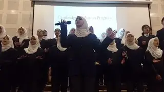 Students of Oxford Presentation School Anantnag performance at Women’s Degree College Anantnag.