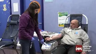 Tarde de donaciones de sangre en Ciudad Rodrigo.