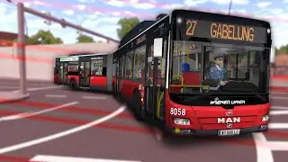 OMSI 2 | St&auml;dtedreieck V3, 27 Laupendahl HBF - Gabelung, MAN NG273 CNG [#47]