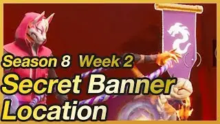 Fortnite - Season 8 Week 2 Secret Banner Location