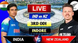 India vs New Zealand 3rd Odi Match Live | Live Cricket Match Today | Ind vs Nz Live | IND vs NZ
