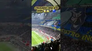 Coreografia Curva Nord Derby Milan-Inter 22/04/2024