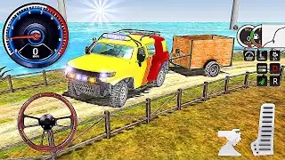 Offroad Cargo Jeep Driving - Mountain Prado SUV Driver Sim | Android Gameplay