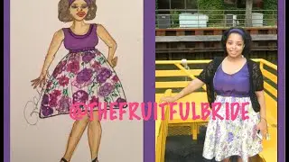 PURPLE FLOWER DRESS TUTORIAL