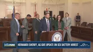 Hernando sheriff, Attorney General give update on sex battery arrest