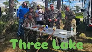 Our first attempt at hunting at three lakes wma