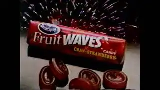 Ocean Spray Fruit Waves candy commercial 1995