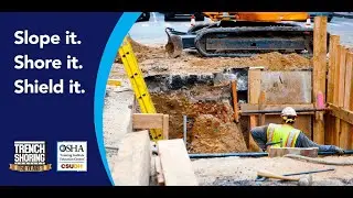 Trench Safety Stand-Down at CSUDH OSHA |  Webinar (6/21/24)