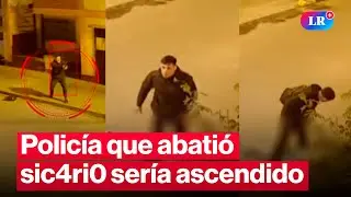 Policía de civil que abatió sic4ri0 en Comas sería ascendido | #LR