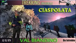 NEVE INSTABILE Ciaspolando in Val Biandino