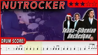 Nutrocker - Trans-Siberian Orchestra | Ноты для ударных инструментов | #610 DRUMSCRIBE