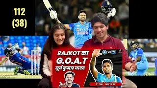 Pakistani Reaction on Surya Kumar Yadav बने Rajkot के G.O.A.T | IND vs SL | RJ Raunak | Crico