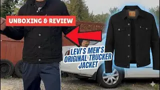 Unboxing Levi's Men's Original Trucker Jacket buy in Amazon