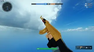 AK-47 Gilded Legendary Skin [Roblox Bad Business]
