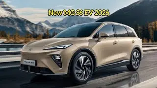 Nouvelle MG S6 EV 2026 Trophy || Int&eacute;rieur, Ext&eacute;rieur, Drive 