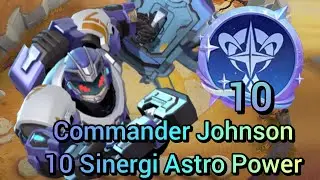 10 Sinergi Astro Power + Commander Baru Johnson MCGG  | Magic Chess Gogo | Sinergi Astro Power