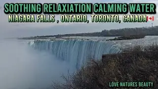 Soothing Relaxation: Relaxing Water sounds for sleep, meditation, spa, & yoga | Niagara Falls 🇨🇦