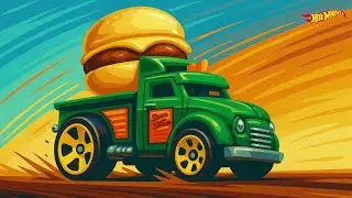 Rolling Unboxing Hot Wheels Buns of Steel