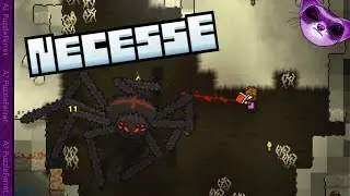 Queen Spider Attack! - Necesse Ep6