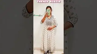trends kurtis 💕 #shorts #ytshorts #kurti #shopping #realince reliance trends new arrivals