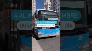 Buses gratis en Madrid #madrid #gratismadrid #shorts