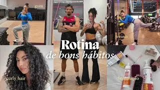 meu lifestyle: Construindo bons hábitos - Academia - Leitura Bíblica - Trabalho 🤍🎀✨️