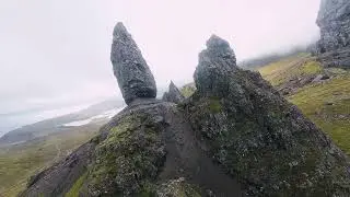 Isle of Skye - Old Man of Storr - FPV drone