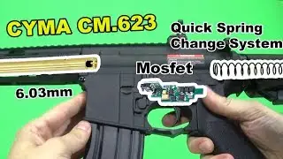 FULL REVIEW-CYMA cm623 | MOSFET+6.03mm+QUICK SPRING GEARBOX