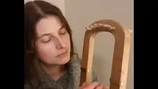 Oldest Scandinavian song,  Dr&oslash;mde mik en dr&oslash;m i nat, on Anglo Saxon Lyre / Harp (Viking music?)