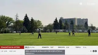 Live Cricket Match | Edmonton Blasters vs MASC Hitters Edmonton | 23-Jul-23 09:00 AM | Blasters Cup