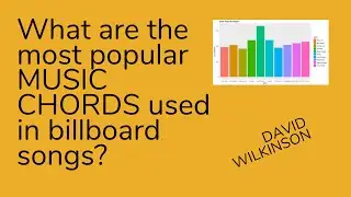 What are the most popular MUSIC CHORDS used in popular songs? #chords #dataanalysis #music