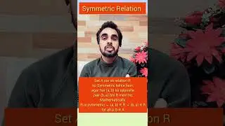 Symmetric Relation & Number of Symmetric Relations 😱 | One Shot Formula Trick#SymmetricRelation