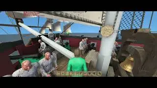 Medieval Engineers NPC ship test