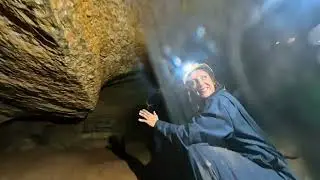 Exploring a Secret Cave Under a Cow Pasture!