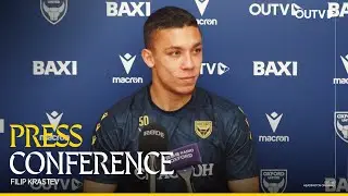 Filip Krastev Speaks to the Press Ahead of Our Fixture Against Leicester City | Press Conference
