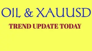 WTI OIL AND XAUUSD DAILY TREND ANALYSIS FOR TODAY #commodity