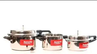 butterfly stainless steel pressure cooker|| cordial cooker ||#youtube#cooker#popular
